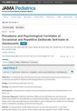 Brunner et al. - Prevalence and Psychological correlates of occasional and repetitive Deliberate Self-Harm in adolescents